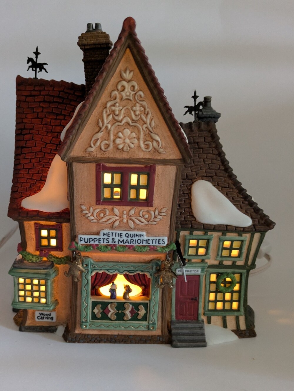 Department 56 Puppets & Marionettes Holiday House Heritage Village Collection